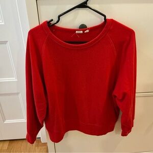 GAP Red Crew Neck Sweatshirt Casual